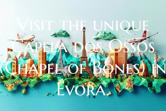 Visit the unique Capela dos Ossos (Chapel of Bones...