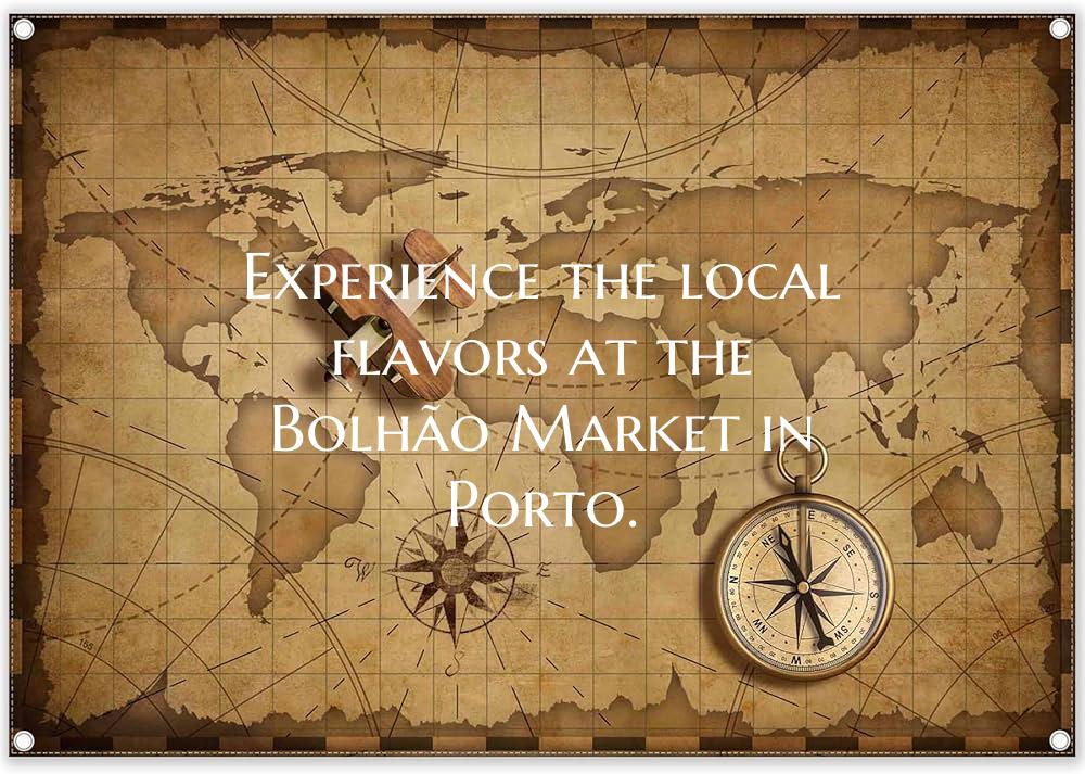 Experience the local flavors at the Bolhão Market...