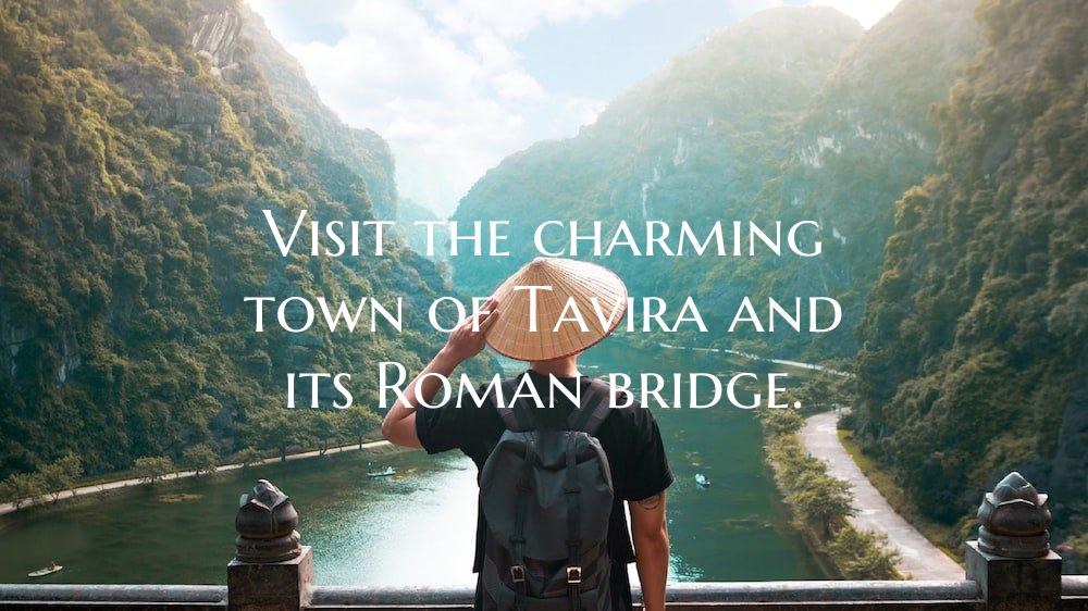 Visit the charming town of Tavira and its Roman br...